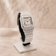 montre Cartier Santos Galbee côté 2