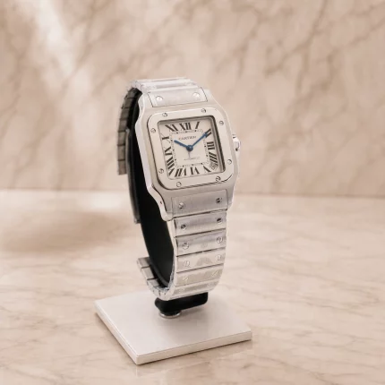 montre Cartier Santos Galbee côté 2